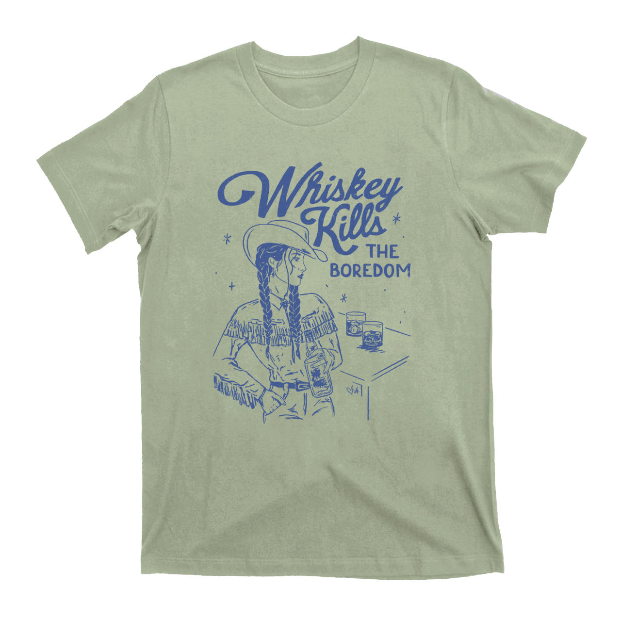 Whiskey Kills The Boredom T-Shirts