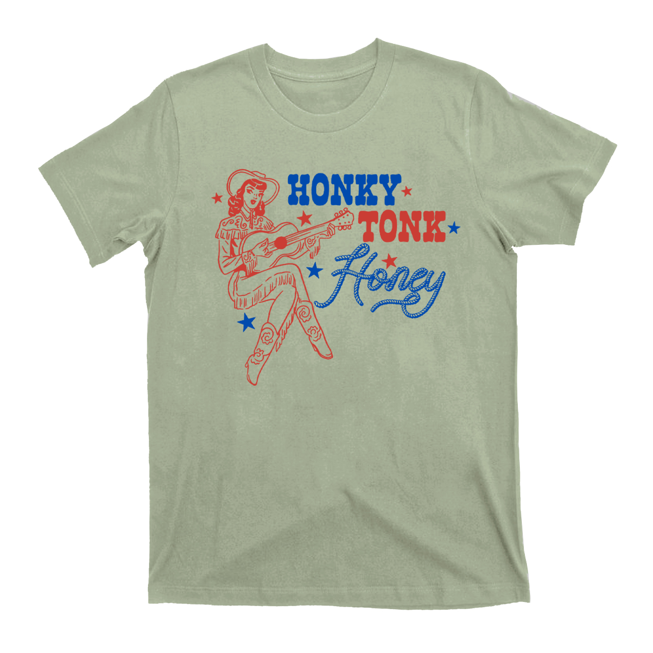 Honky Tonk Honey Western Cowgirl T-Shirts
