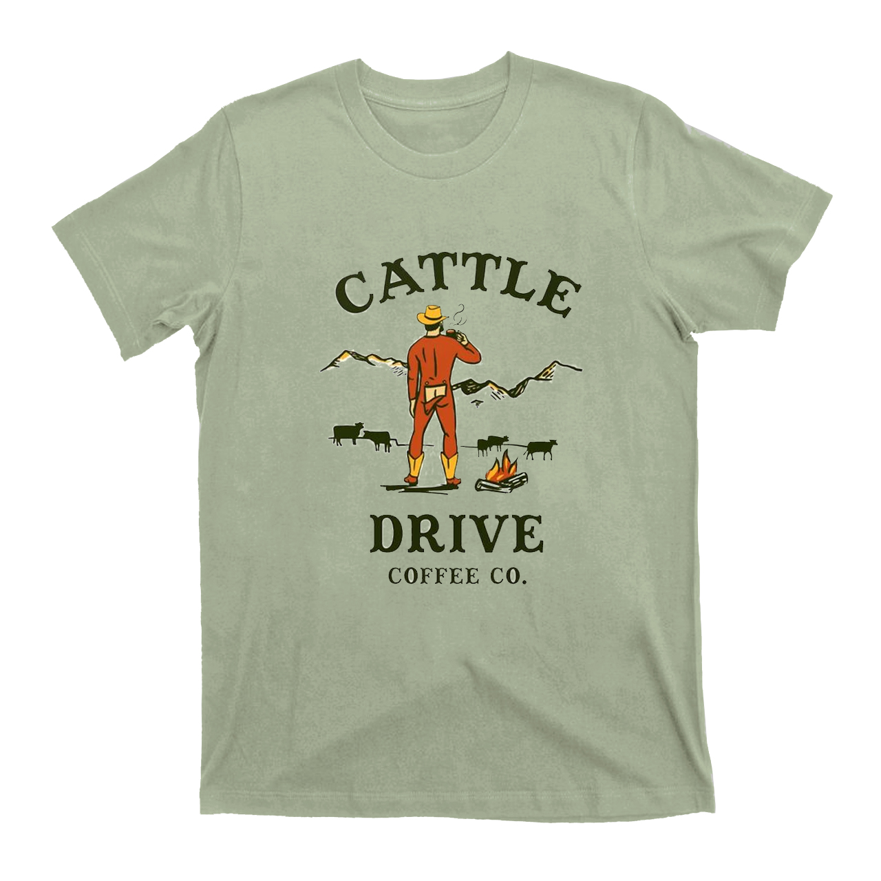 Cattle Drive Coffee T-Shirts