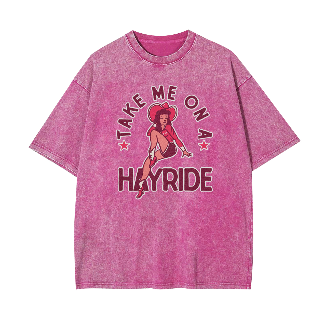 Take Me On A Hayride Garment-dye Tees