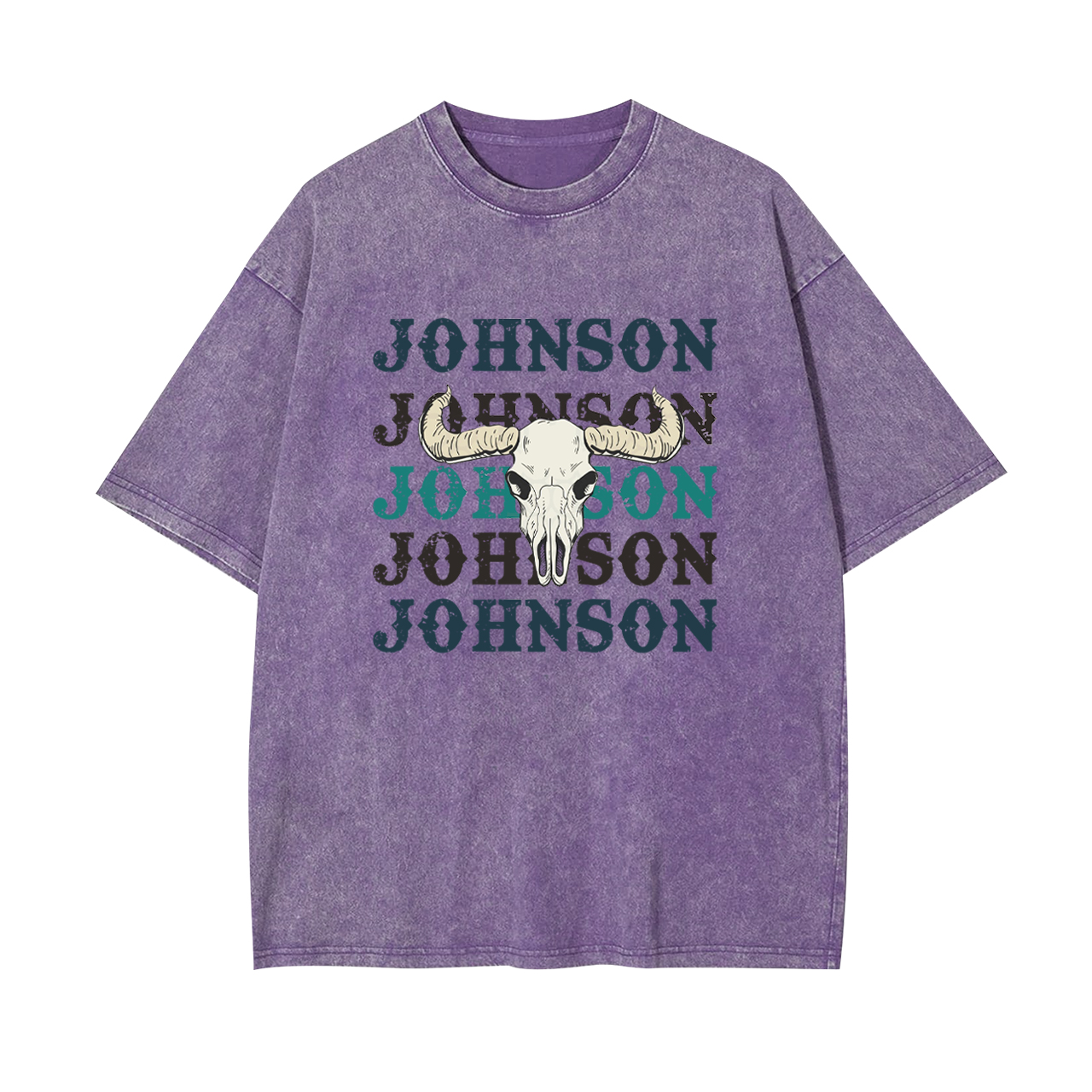 Johnson Western Cowboy Garment-dye Tees