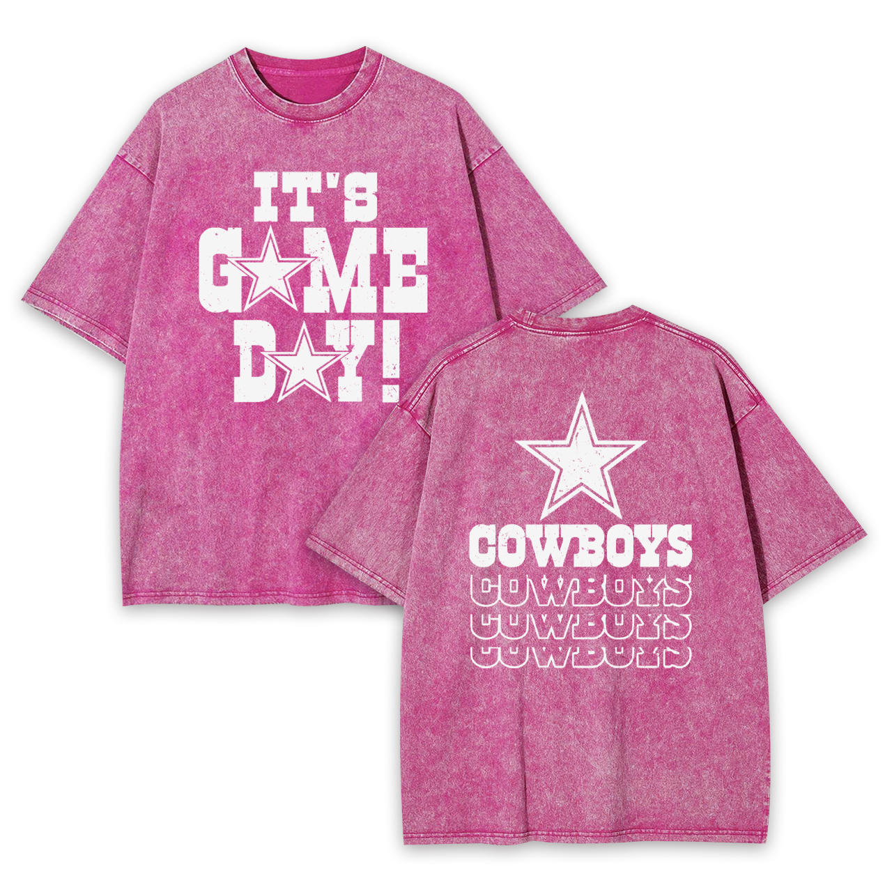 It's Game Day Dallas Cowboys Garment-dye Tees
