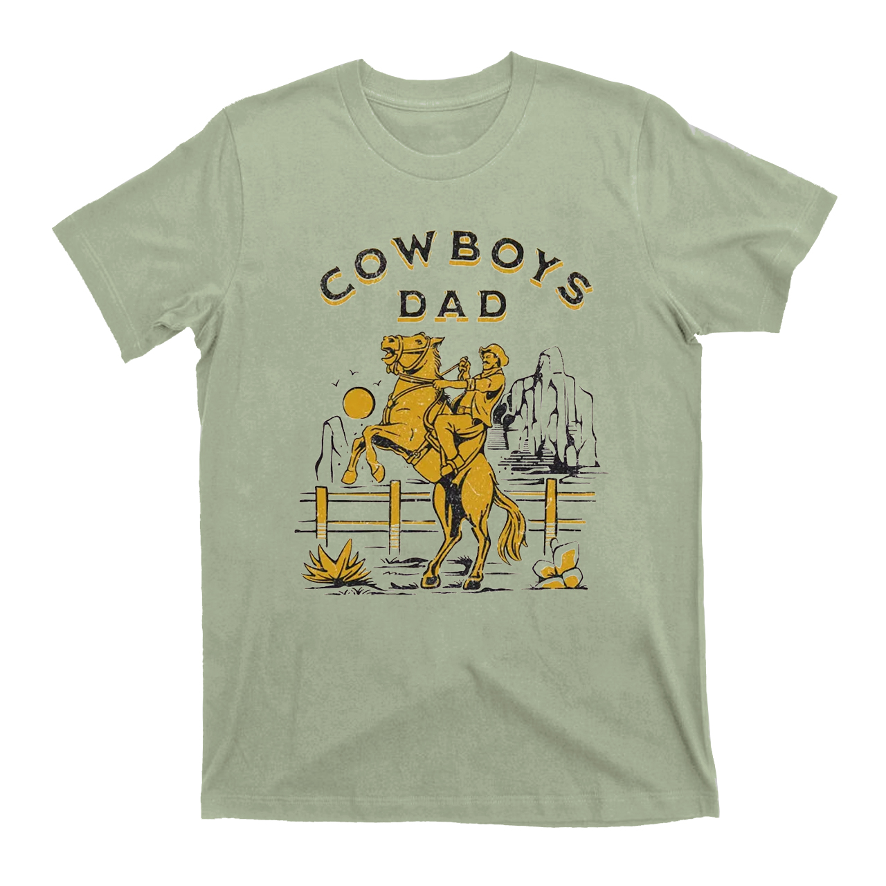 Cowboys Dad-Western Cowboy Country T-Shirts