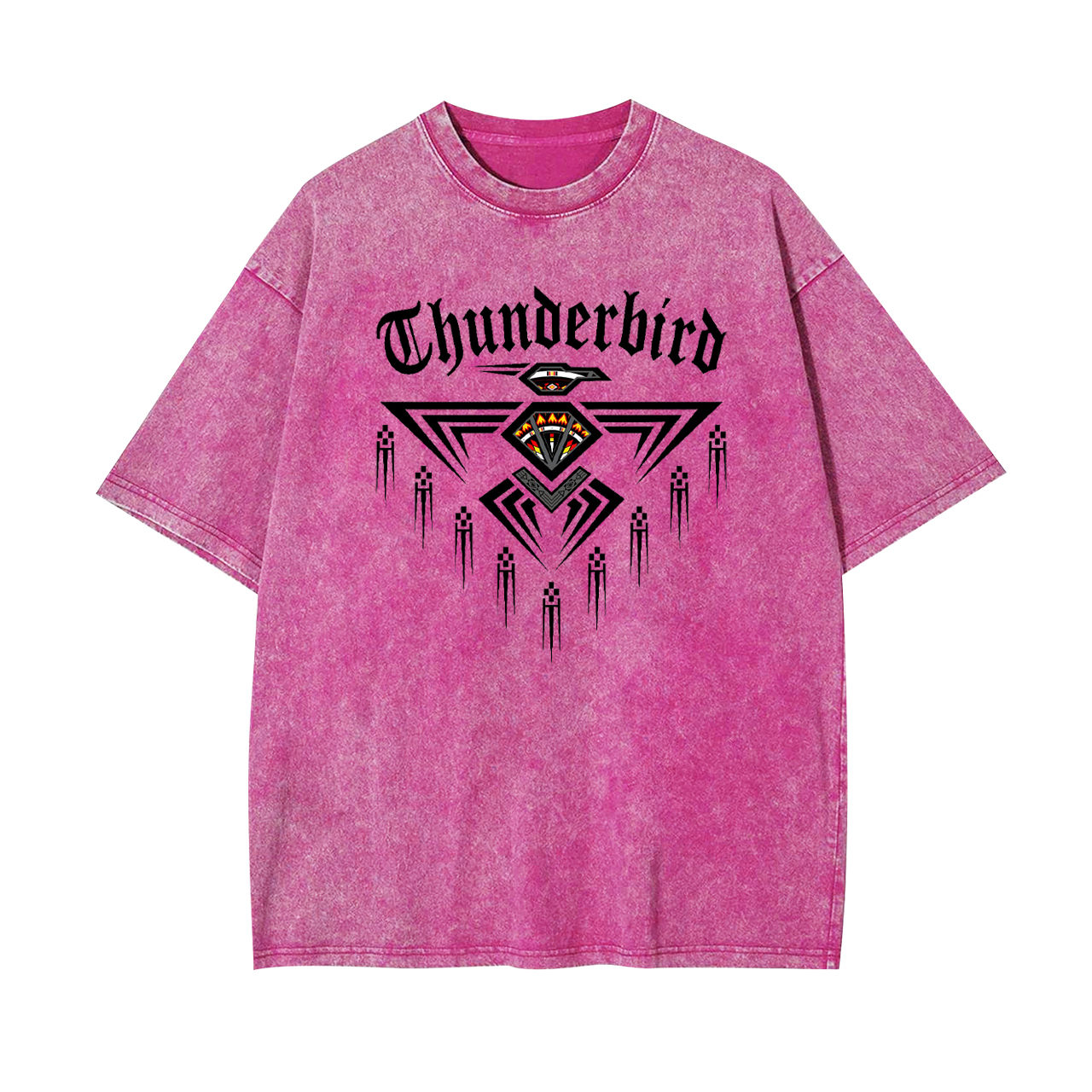 [Copy]Native American Thunderbird Art Garment-dye Tees
