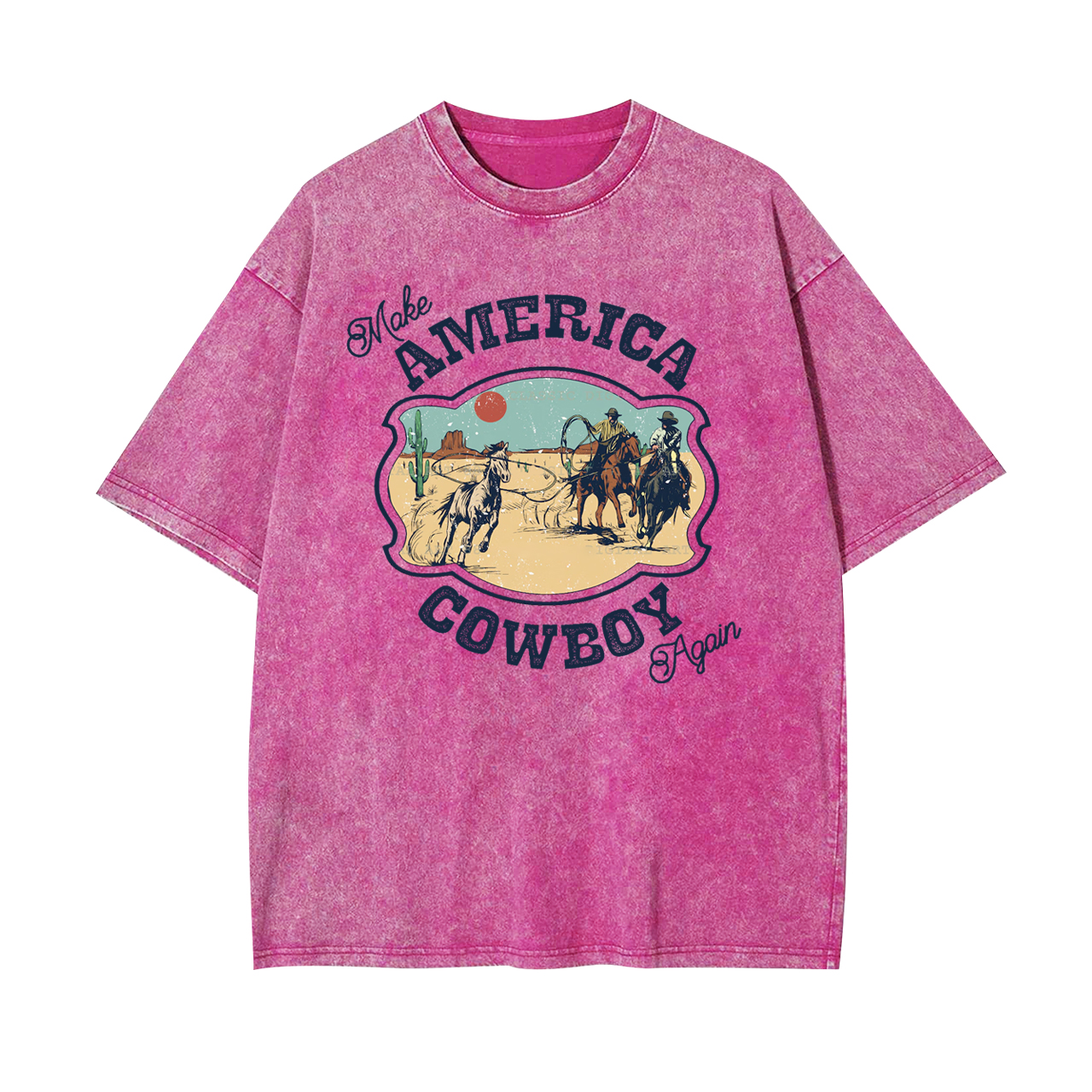 Make America Cowboy Again Garment-dye Tees