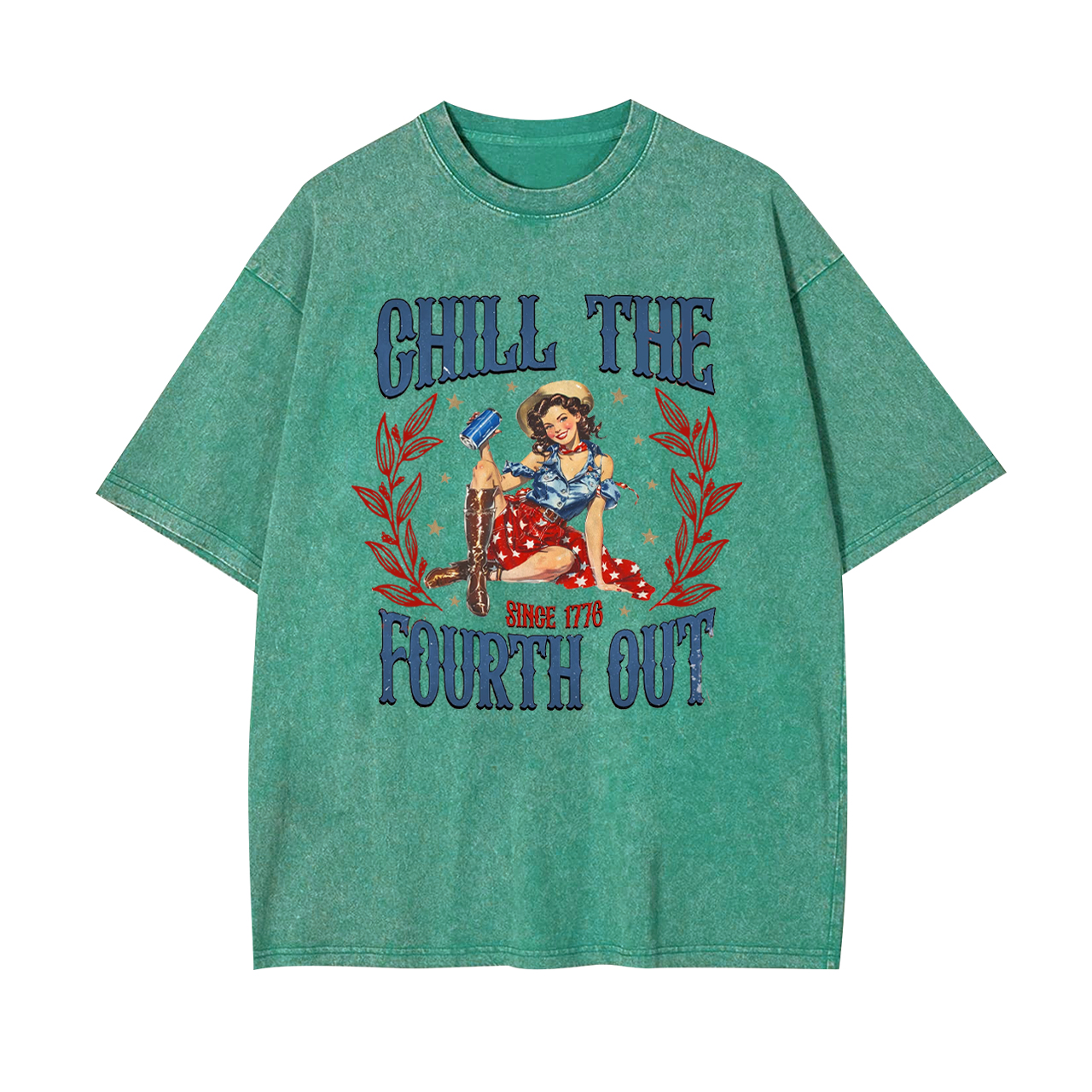 Chill the Fourth Out  Garment-dye Tees