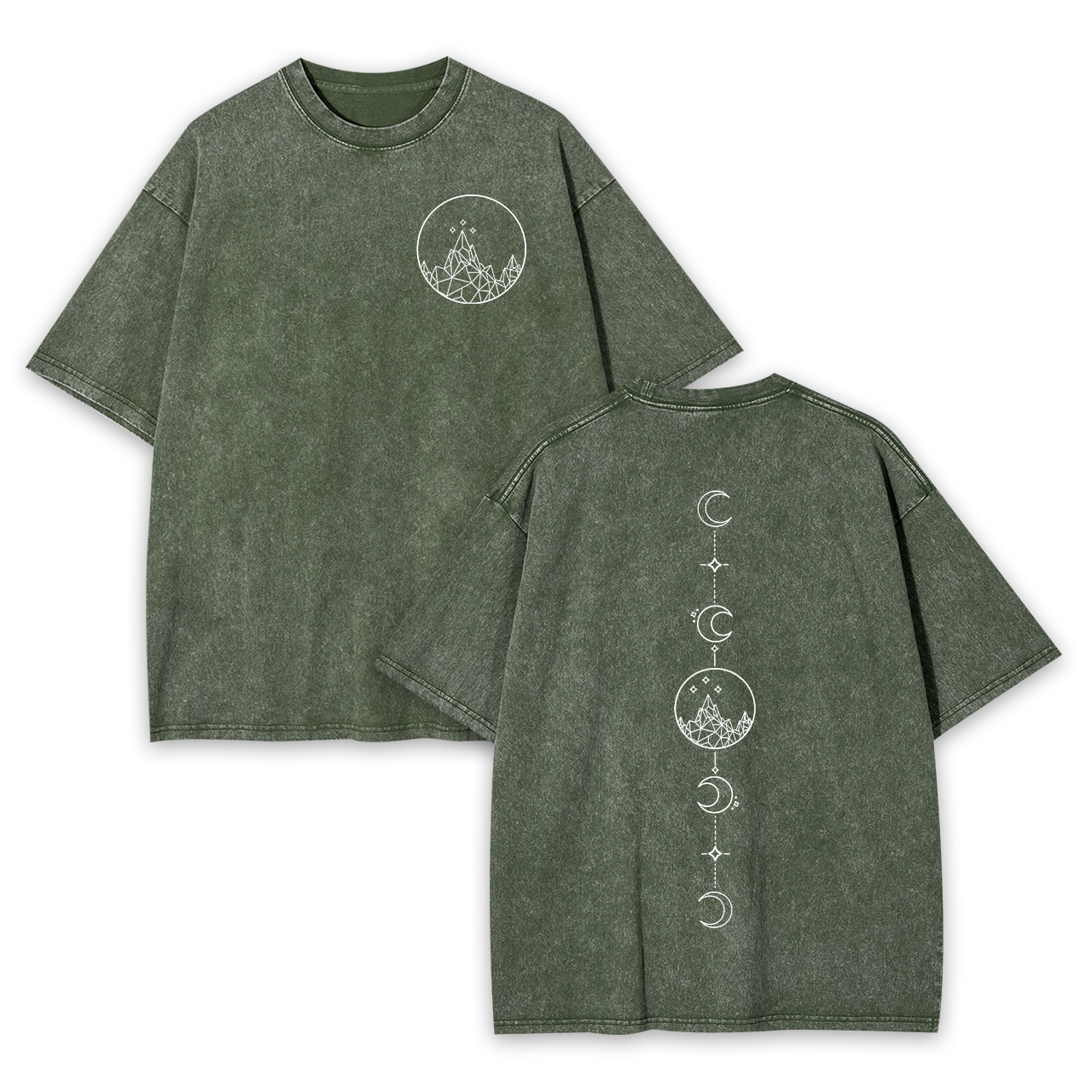 The Night Court Western Cowboy Garment-dye Tees