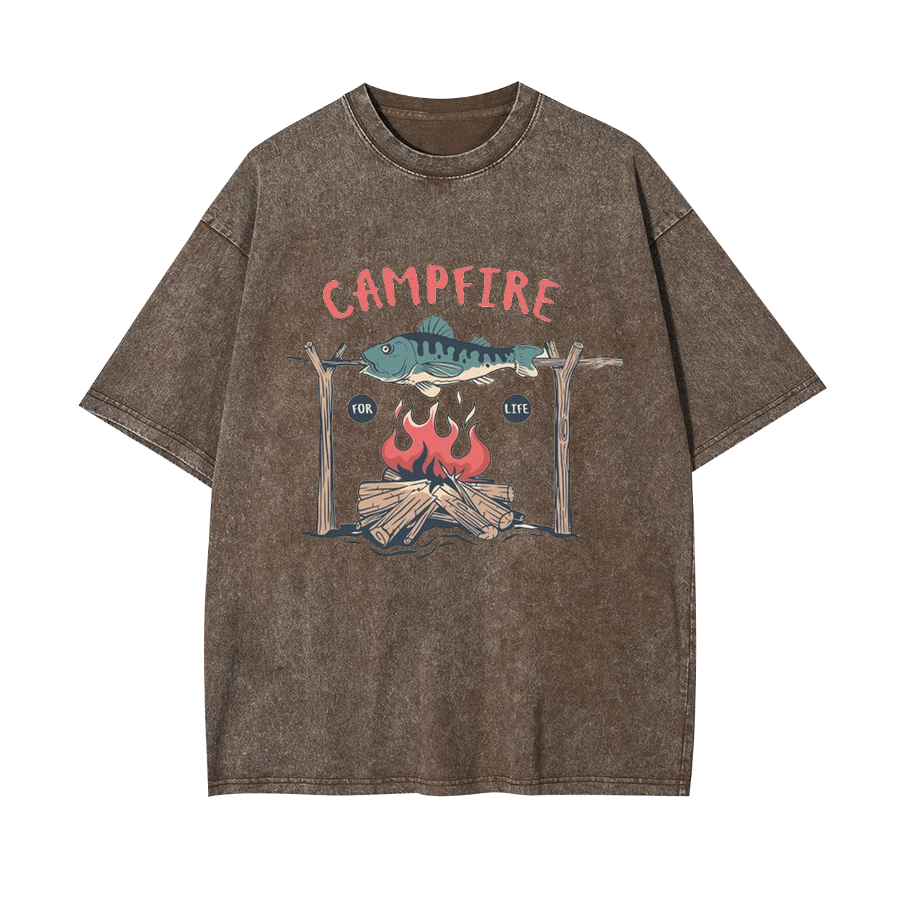 Campfire For Life Garment-dye Tees