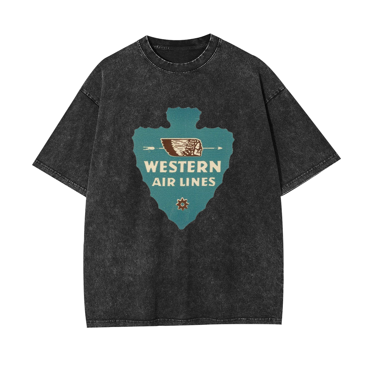 Western Air Lines Garment-dye Tees