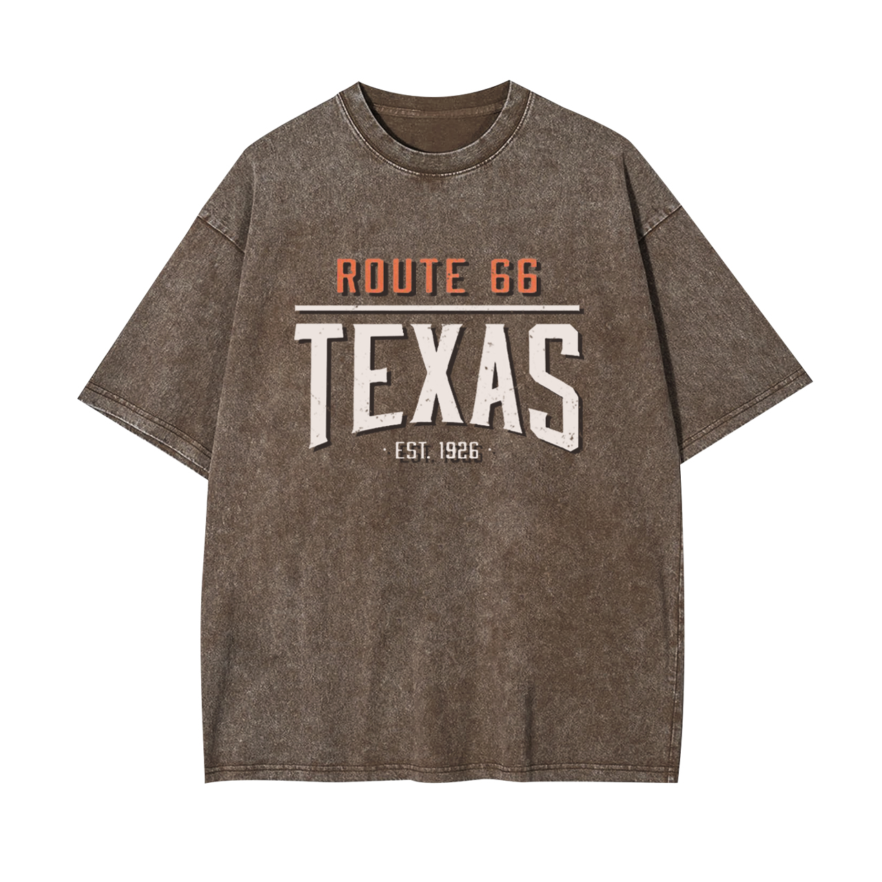 Texas Route 66  Garment-dye Tees
