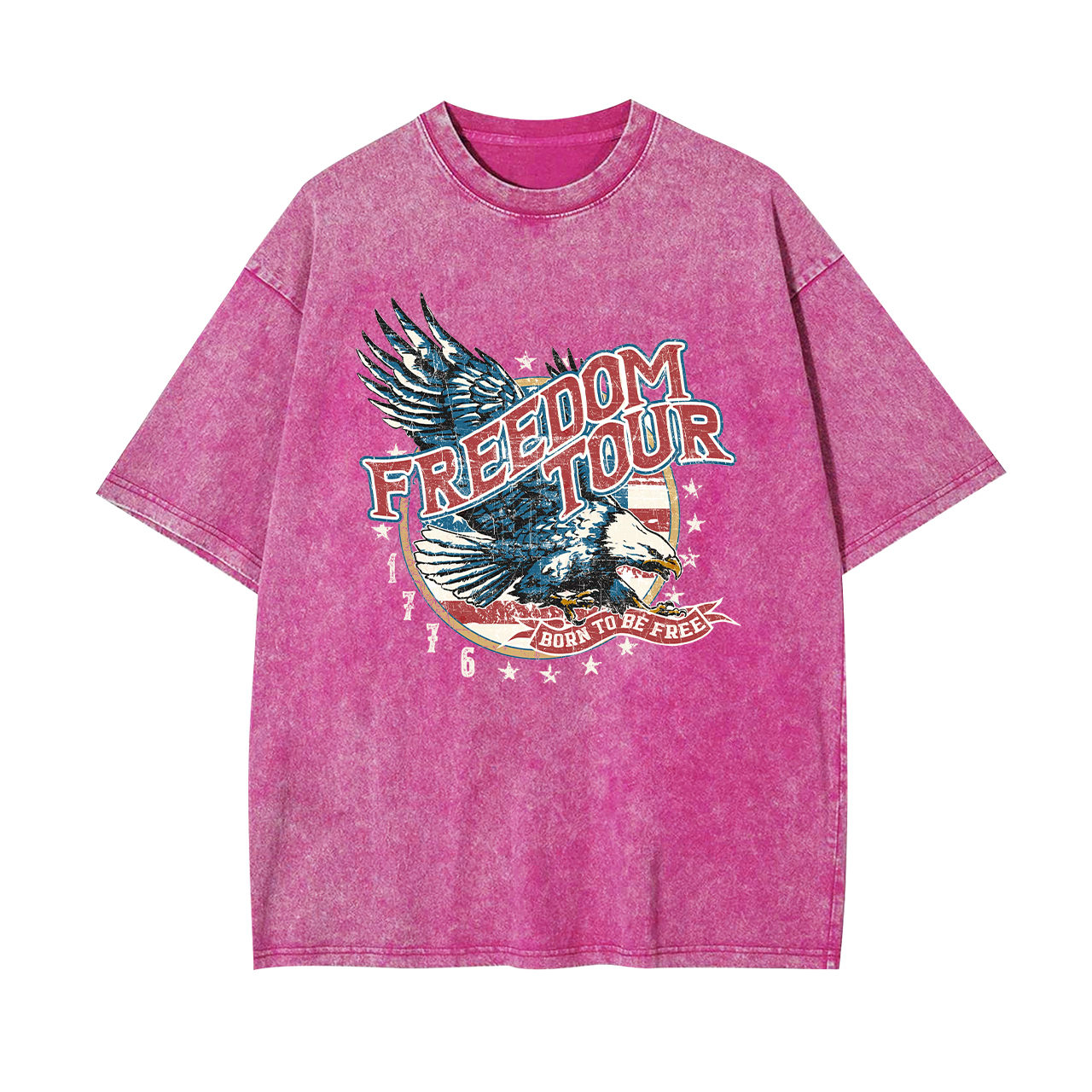 Born to Be Free 1776 Garment-dye Tees