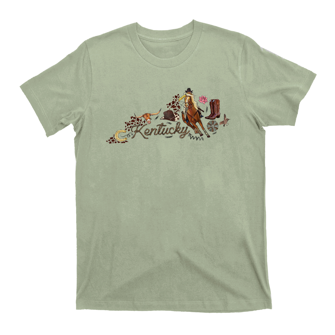 Cowboy In Kentucky T-Shirts