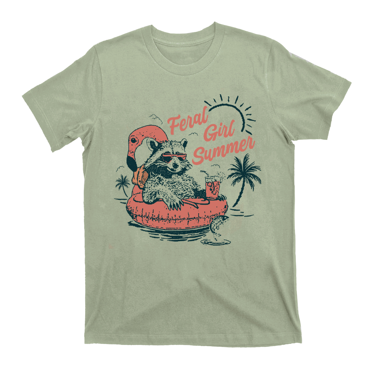 Feral Girl Summer T-Shirts