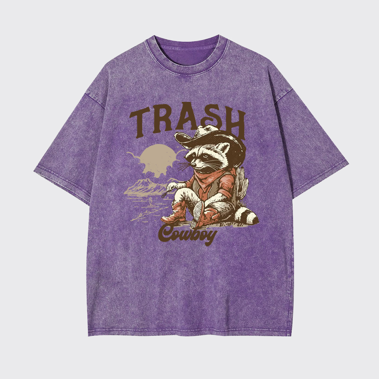 Funny Trash Raccoon Garment-dye Tees