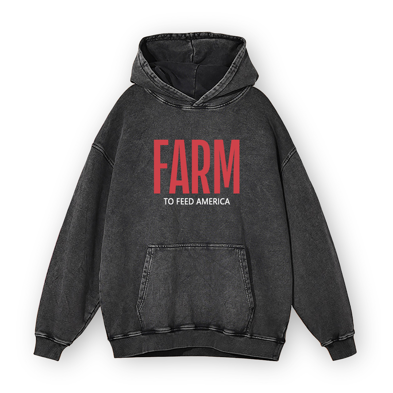 Farm to Feed America Garment-Dye Hoodies