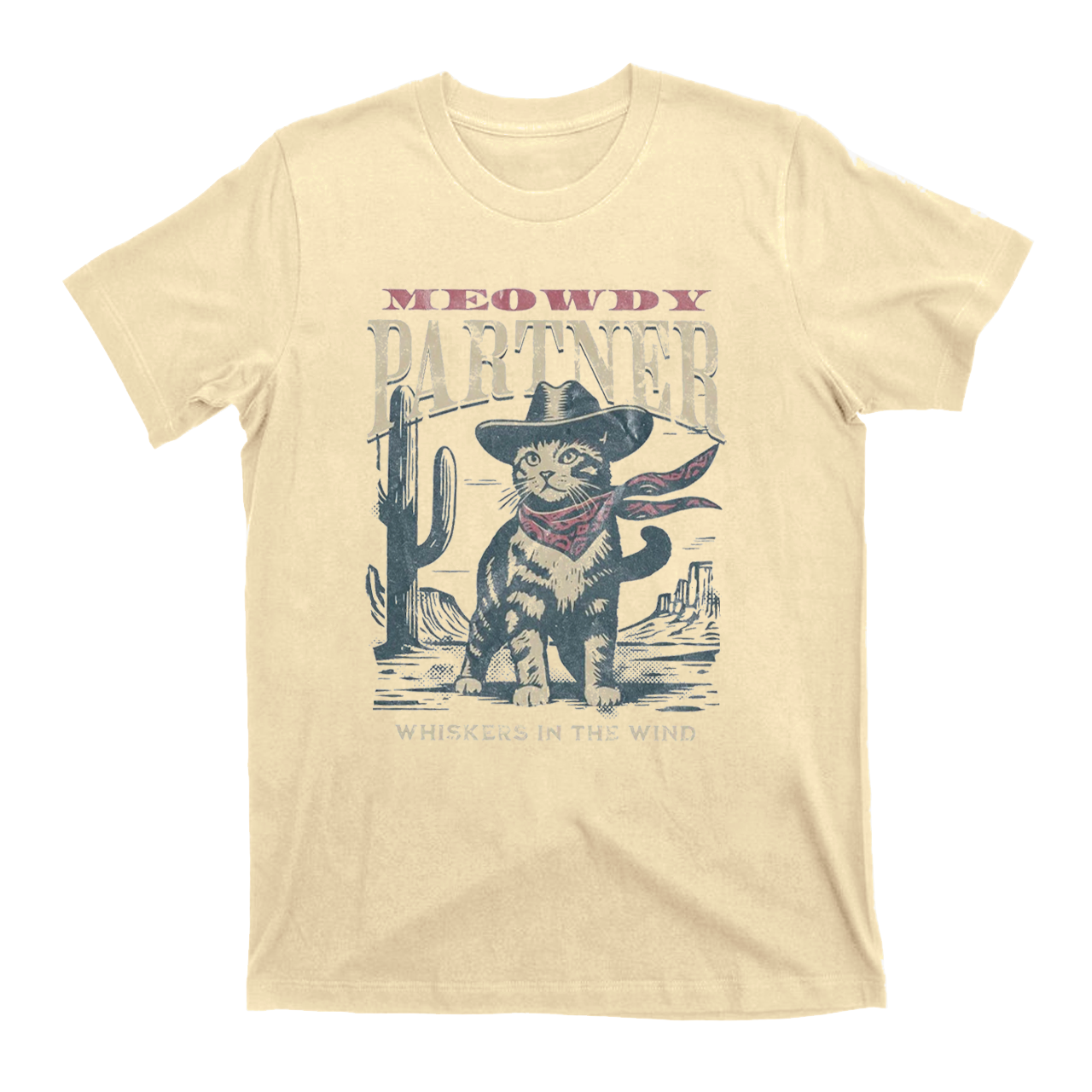 Meowdy Partner Cowboy Cat T-Shirts