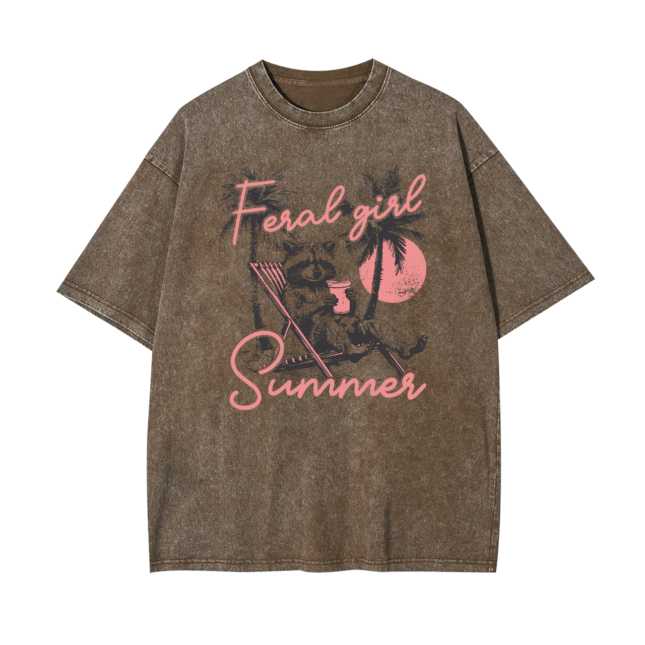 Feral Girl Summer Garment-dye Tees