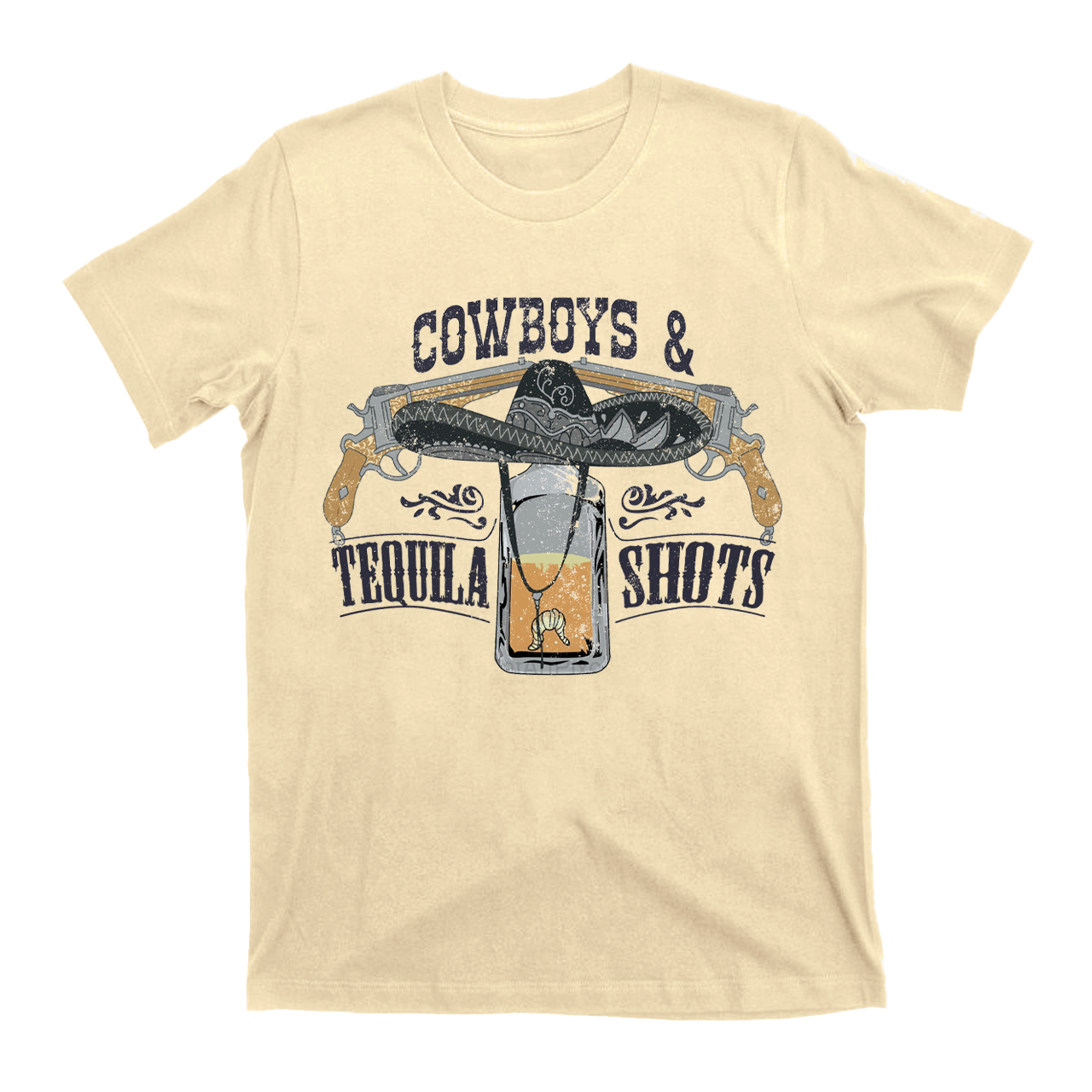 Cowboys&Tequila Shots T-Shirts