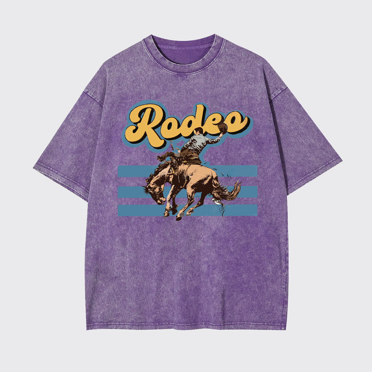 Western Rodeo Cowboy Garment-dye Tees