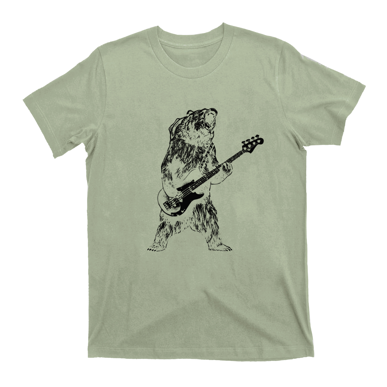 Bear Playing Bass Guitar T-Shirts