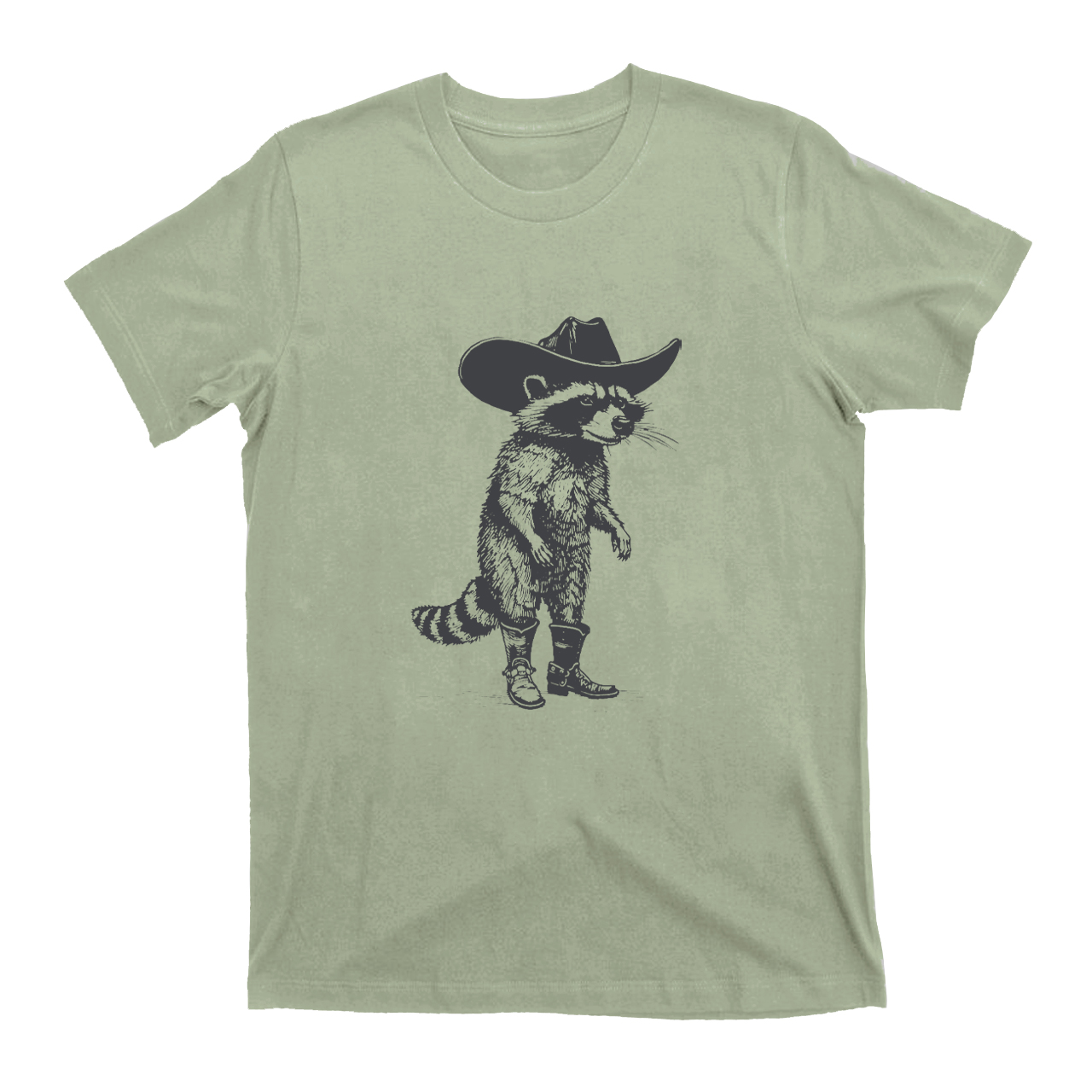 Vintage Cowboy Racoon Retro 90s T-Shirts