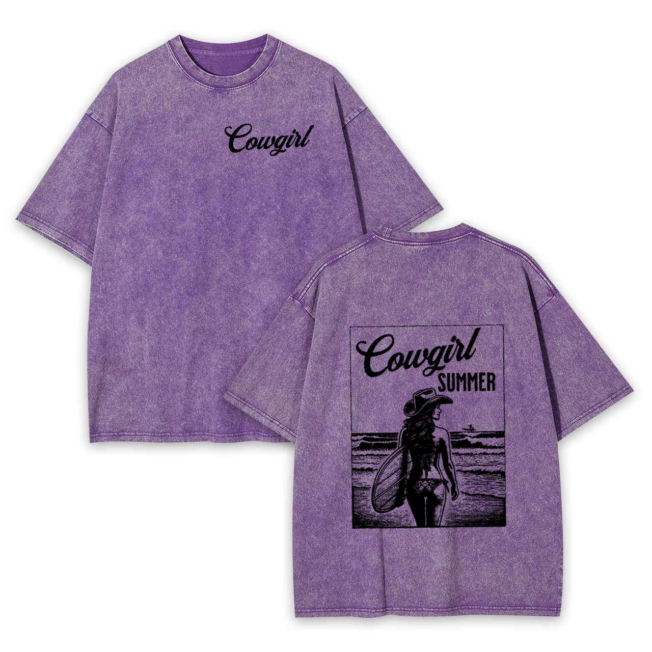 Cowgirl Summer Garment-dye Tees