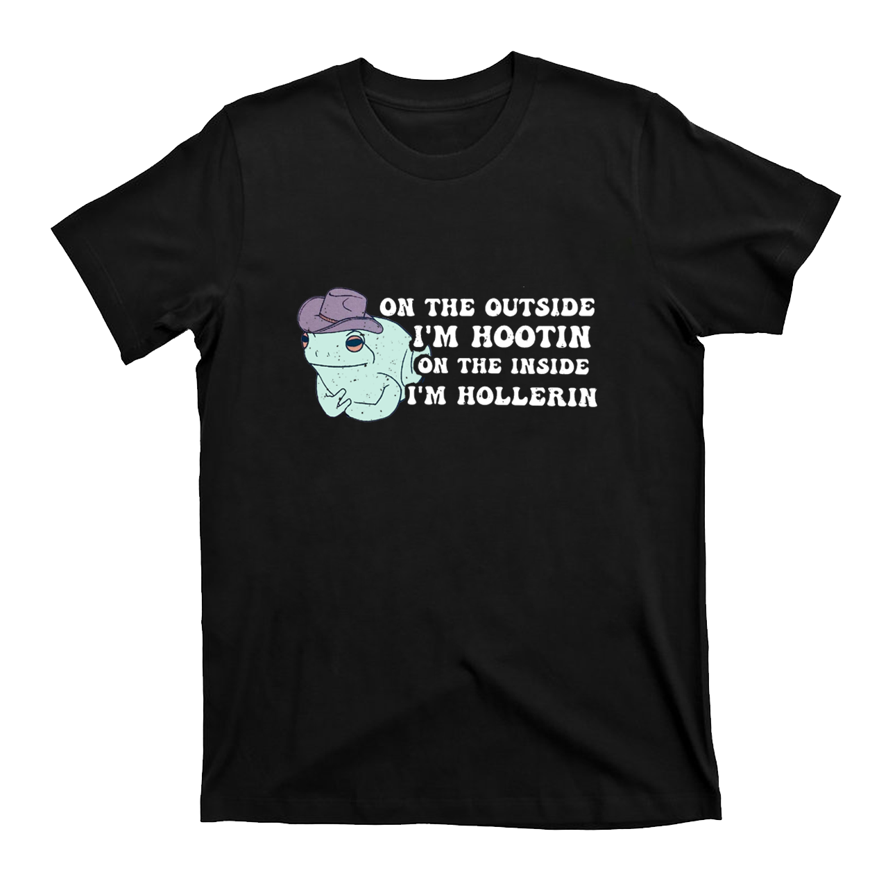 On The Inside I'm Hollerin T-Shirts