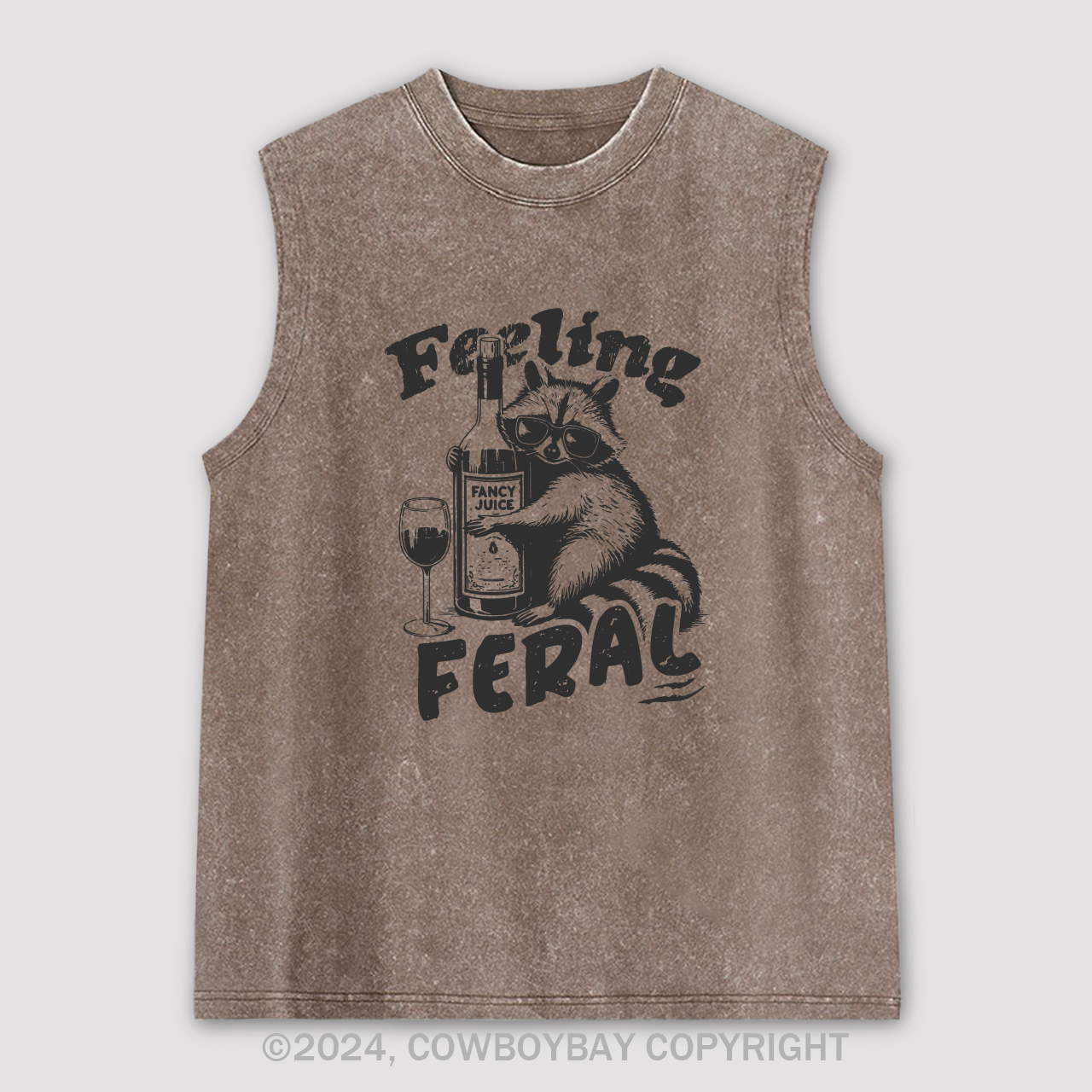 Feeling Feral Of Raccoon Washed Tanks