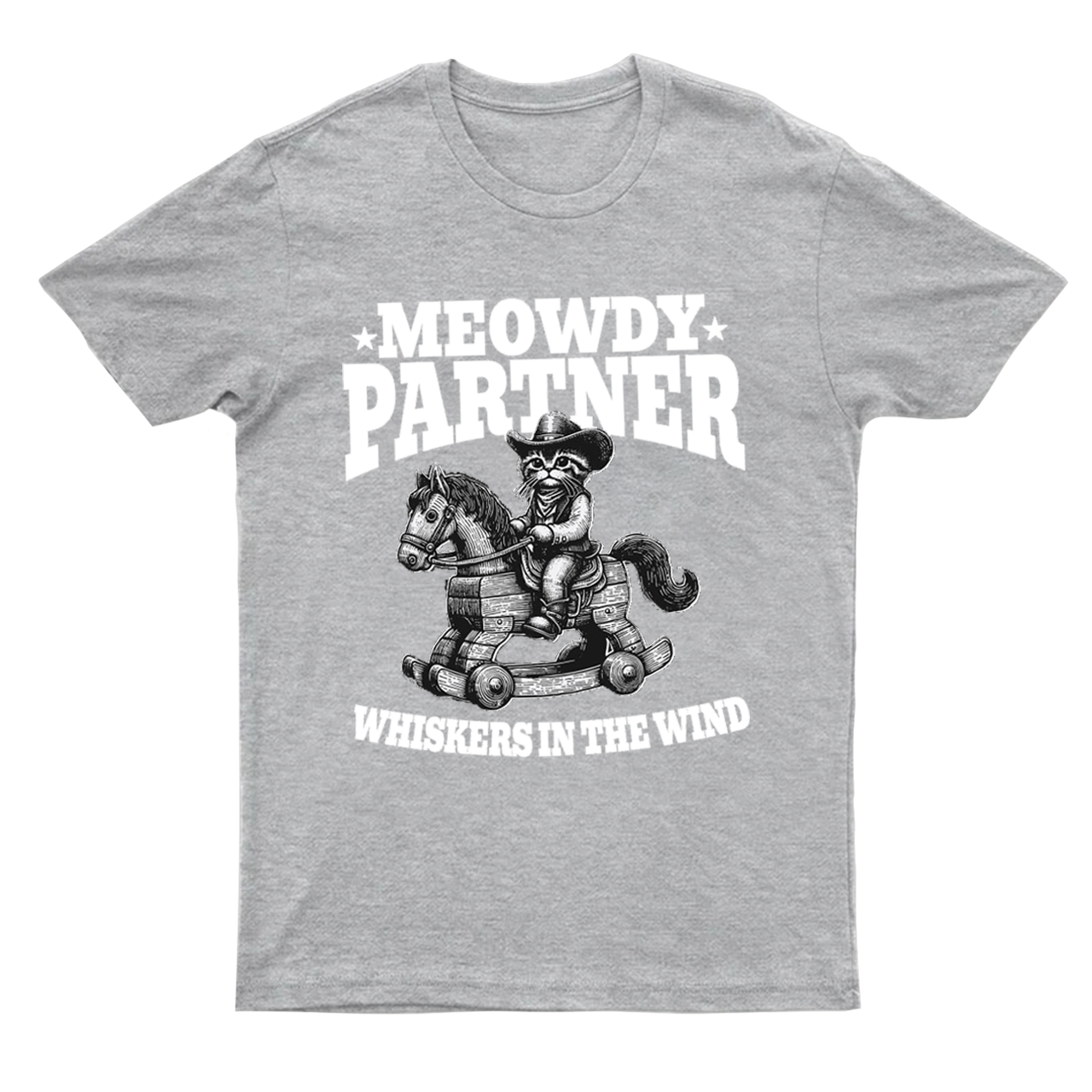 Meowdy Partner Cowboy Cat T-Shirts