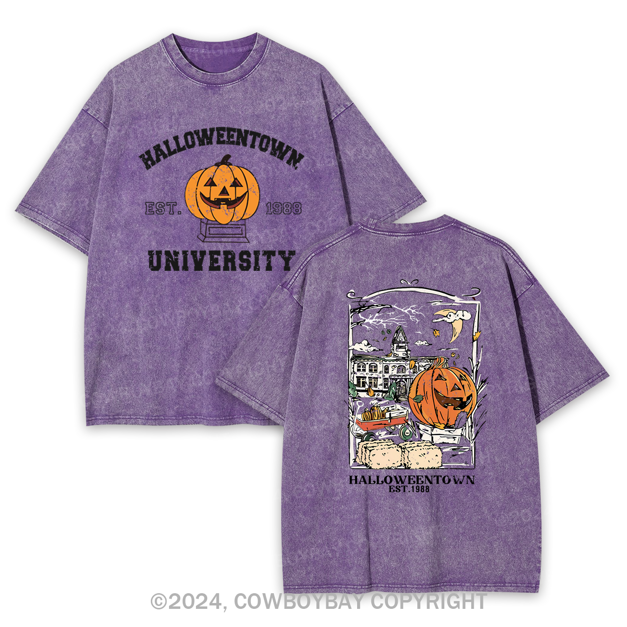 Halloweentown EST.1998 Garment-dye Tees
