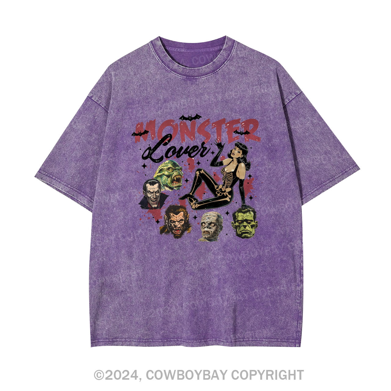 Monster Lover Garment-dye Tees