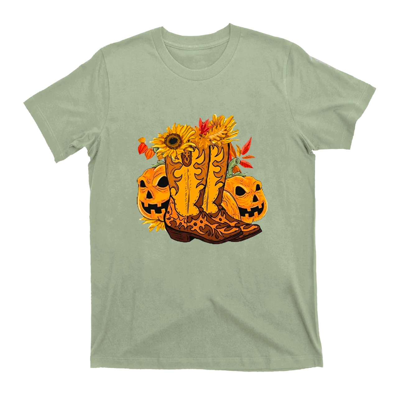 Halloween Cowboy Boots  Tee