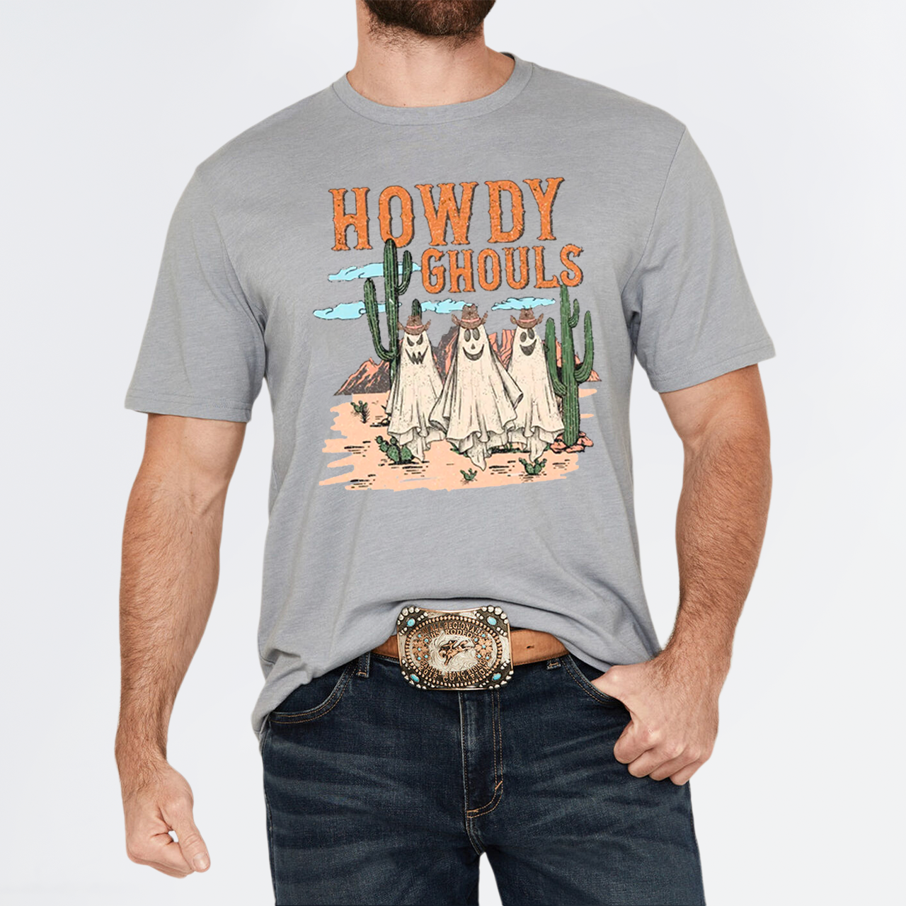 Howdy Ghouls Cowboy Country T-Shirts