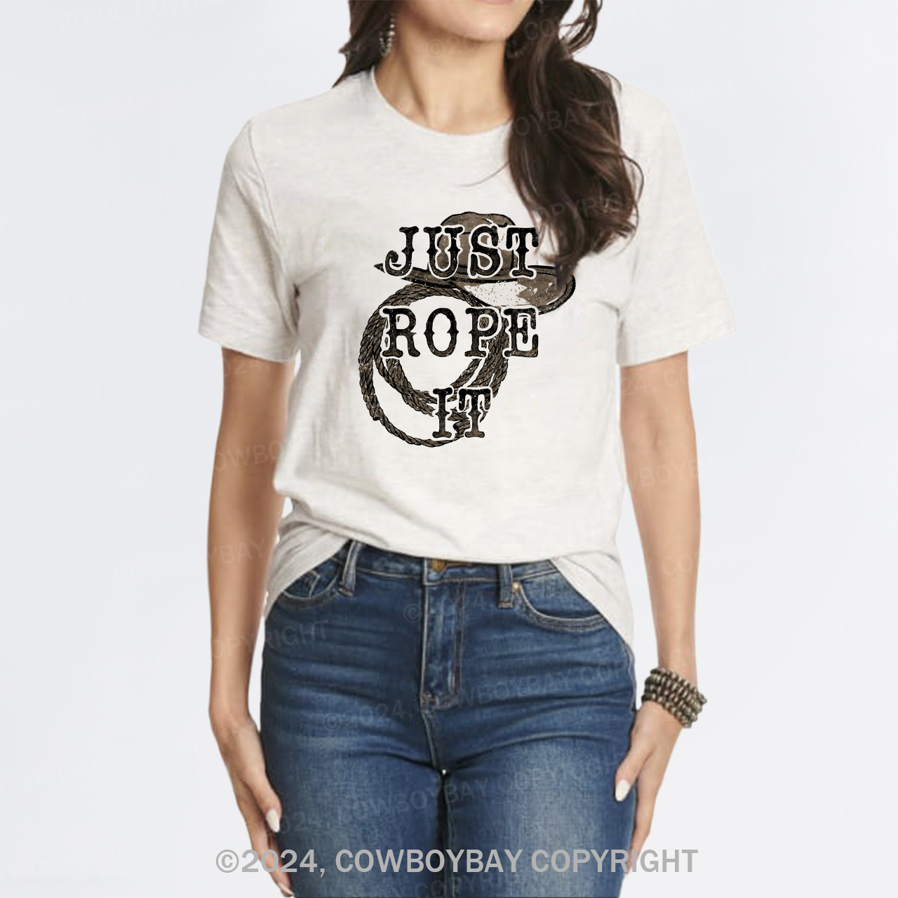 Just Rope It Cowboy T-Shirts