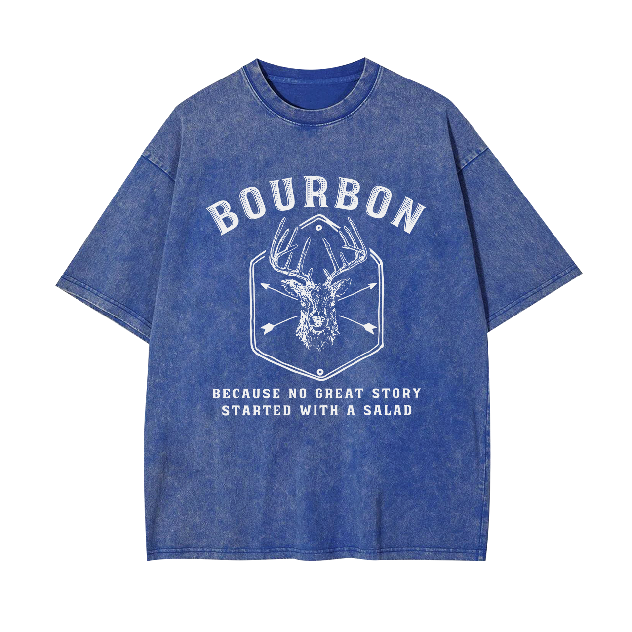 Funny Bourbon Garment-dye Tees