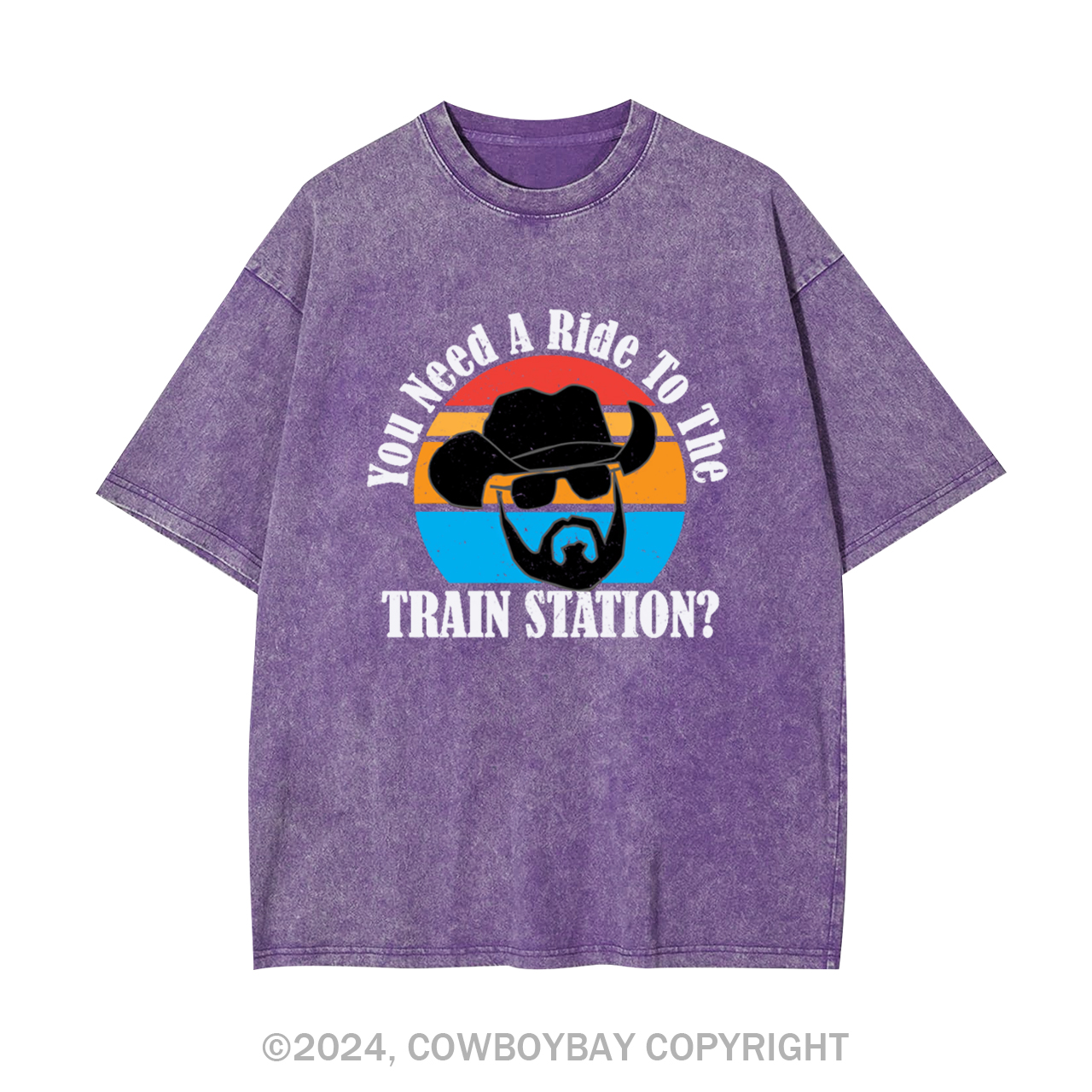 Need A Ride To The Train Station Garment-dye Tees