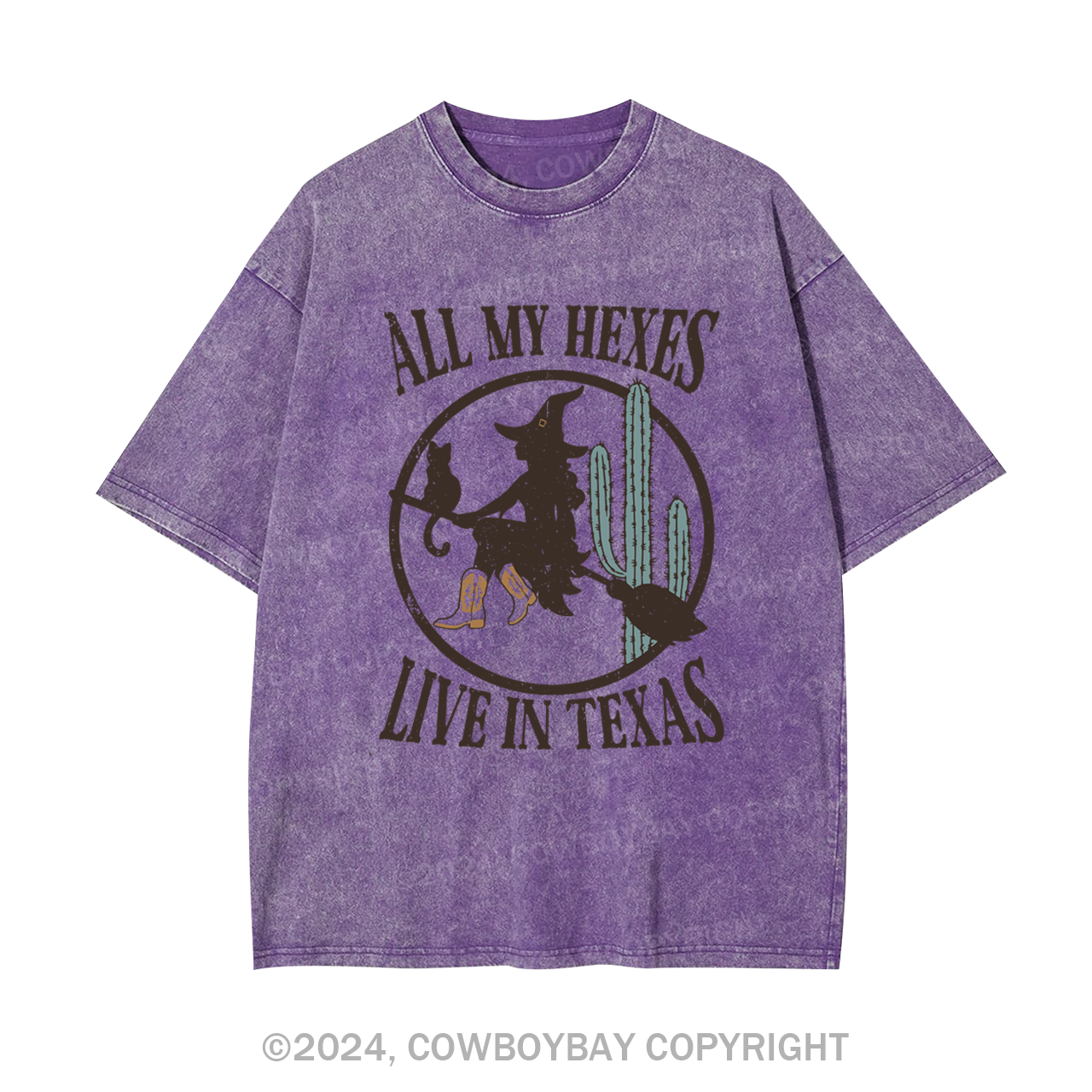 All My Hexes Live In Texas Garment-dye Tees