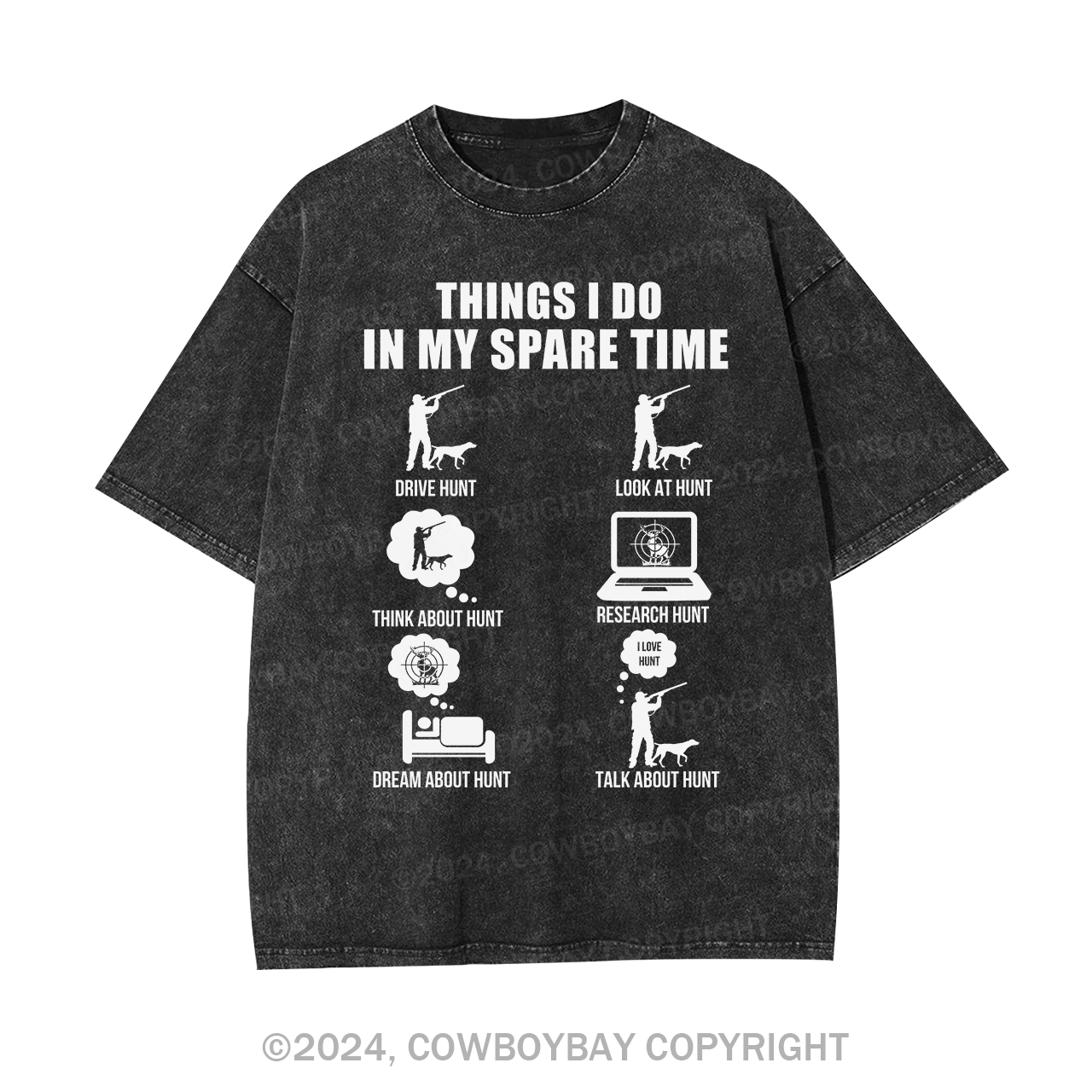 Personalized Western Hobbies Funny Garment-dye Tees