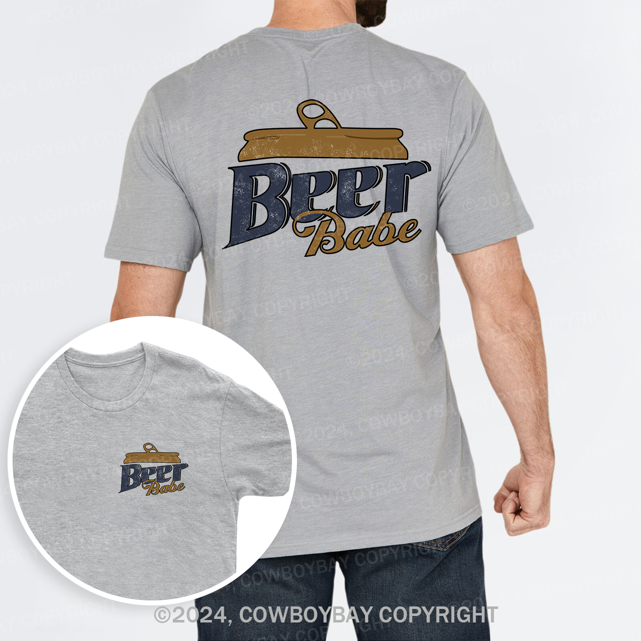 Beer Babe Cowboy T-Shirts