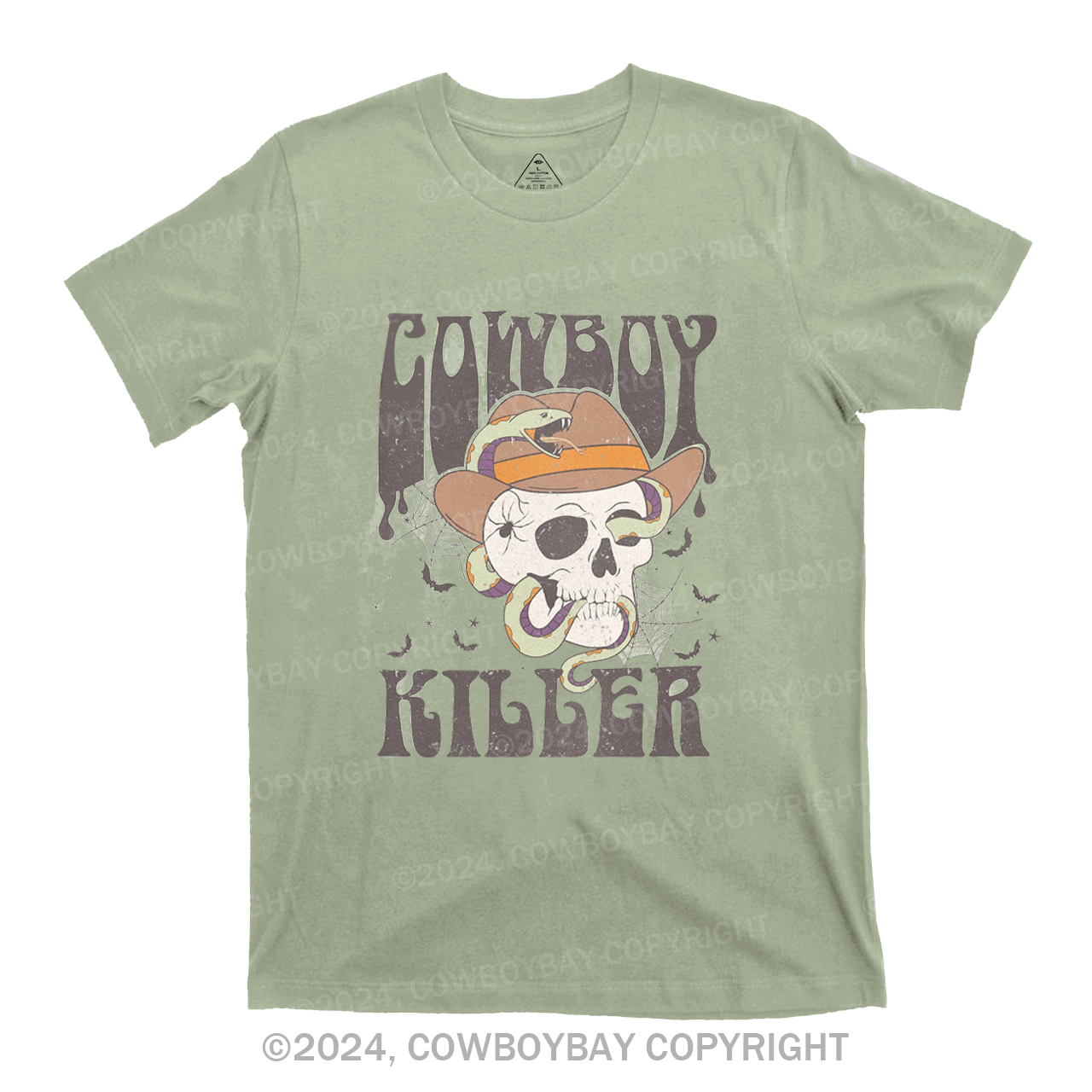 The Cowboy Killer Has To Pass Halloweens T-Shirts