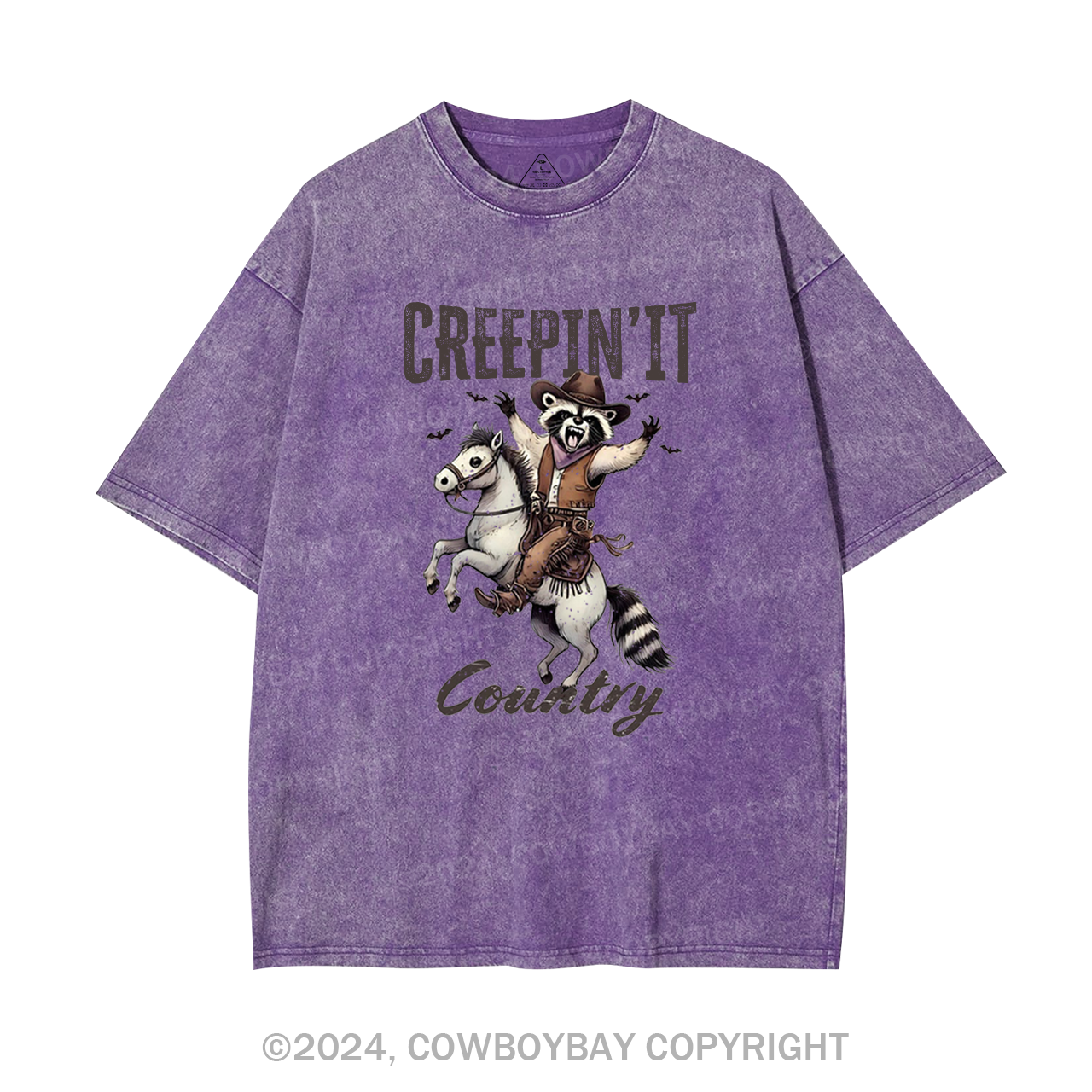 Creepin' It Country Garment-dye Tees