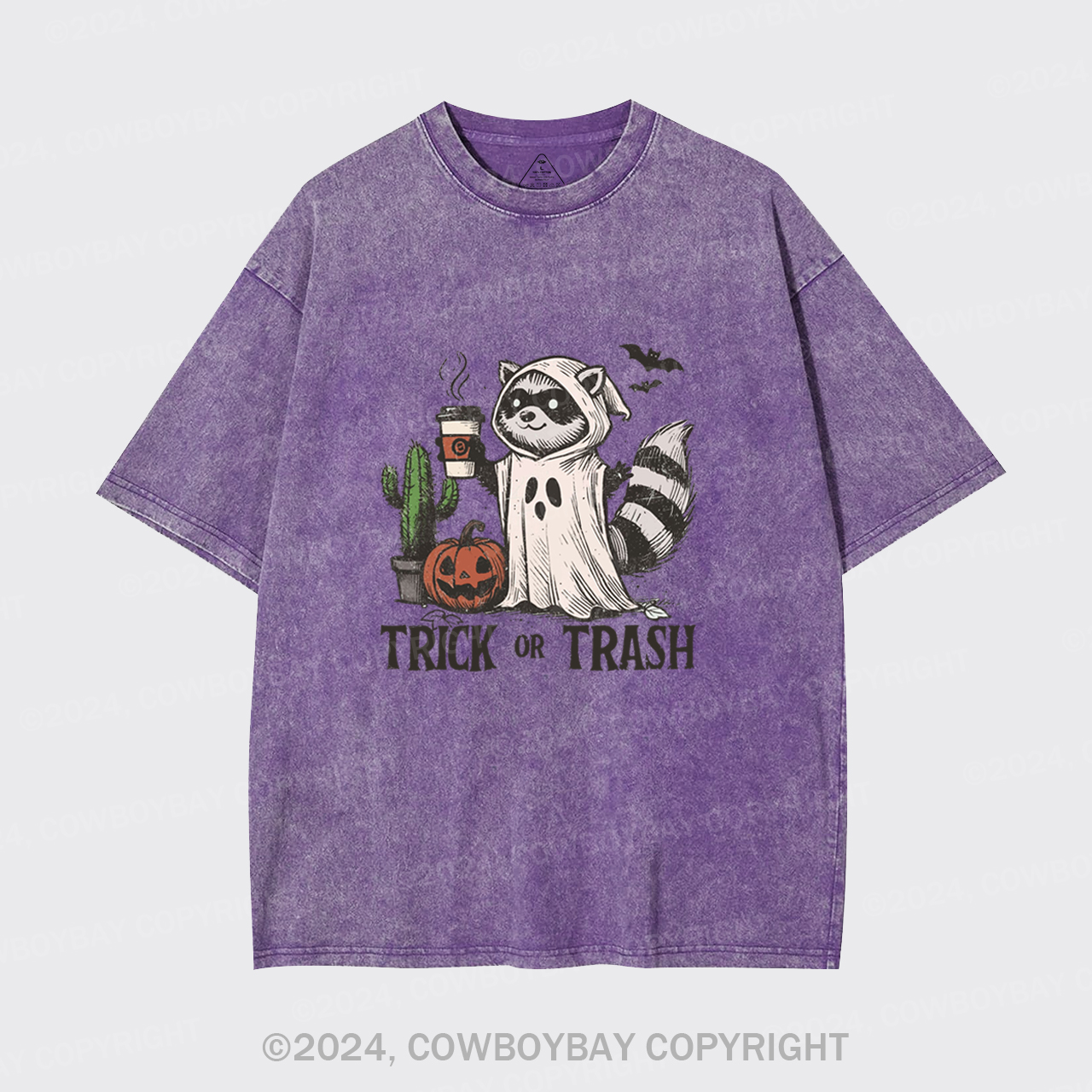 Trick Or Trash Garment-dye Tees