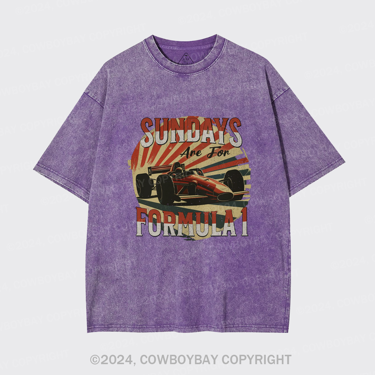 Retro F1 Garment-dye Tees