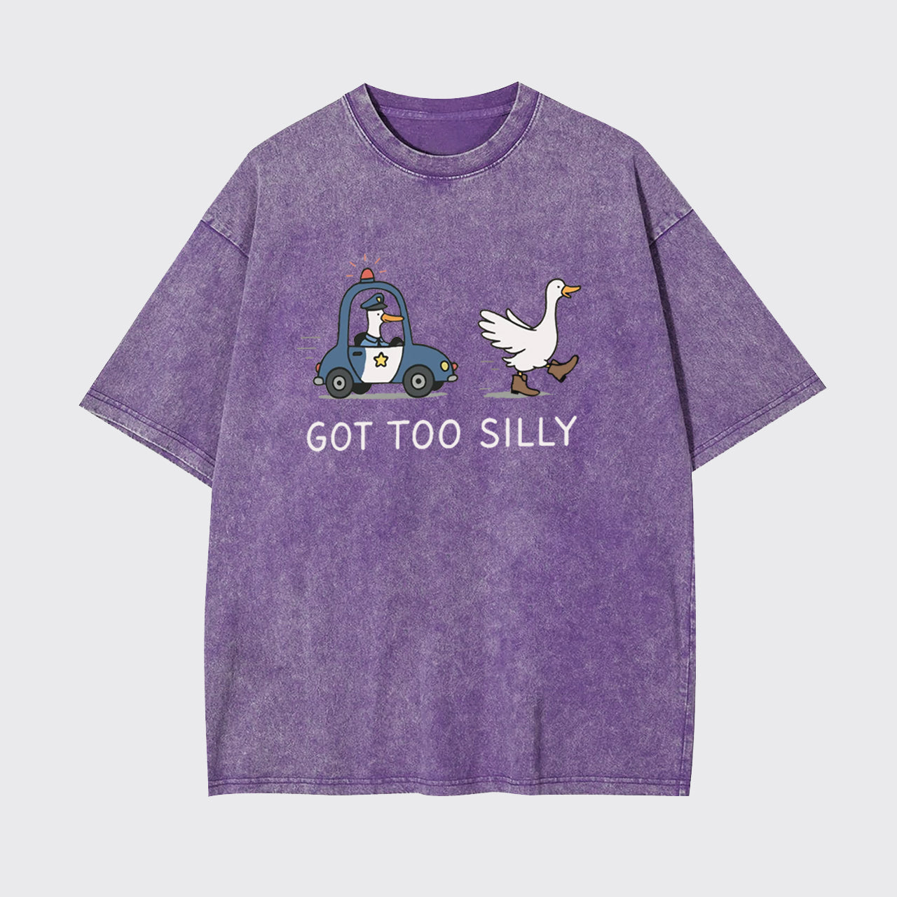 Funny Goose Got Too Silly Garment-dye Tees