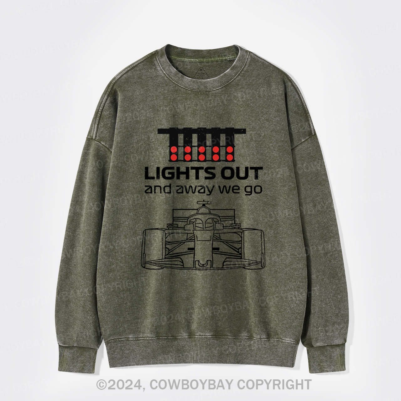 Lights Out Washed Sweatshirts