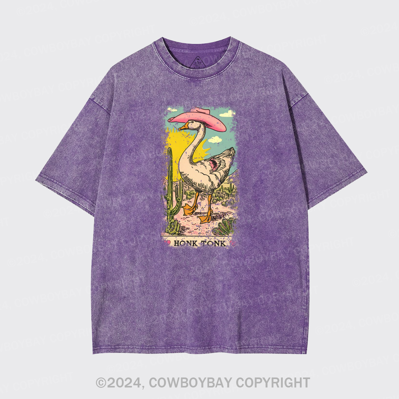 Honk Tonk Goose Tarot Garment-dye Tees