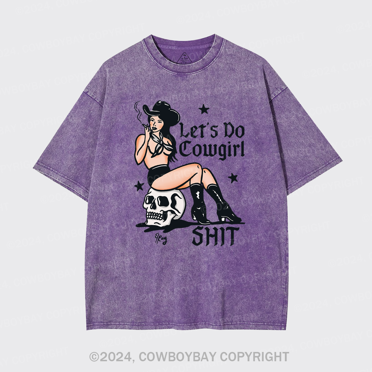Let's Do Cowgirl Shit Garment-dye Tees