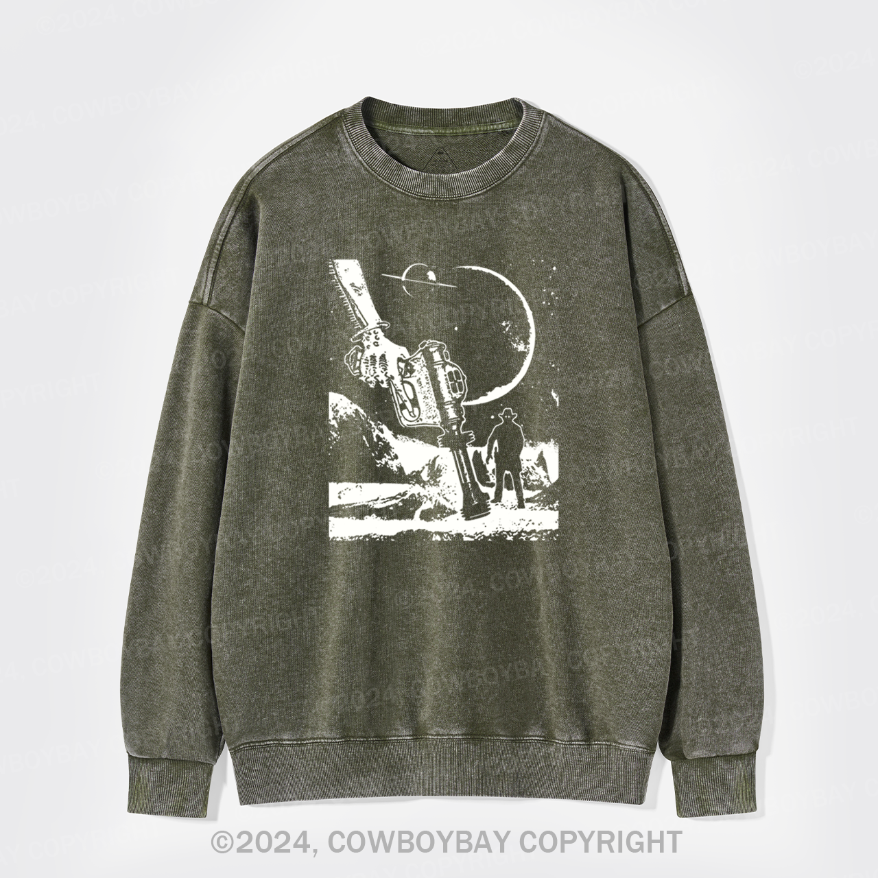 Cosmic Cowboy Washed Sweatshirts
