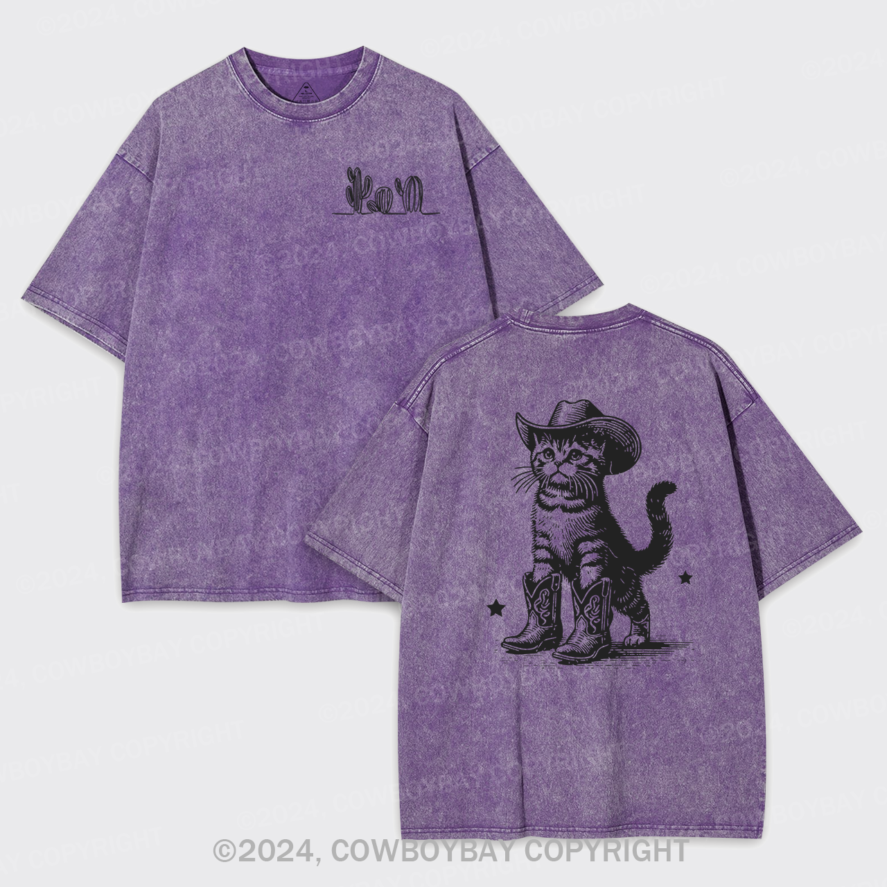 The Ranch Cats Are Loyal Garment-dye Tees