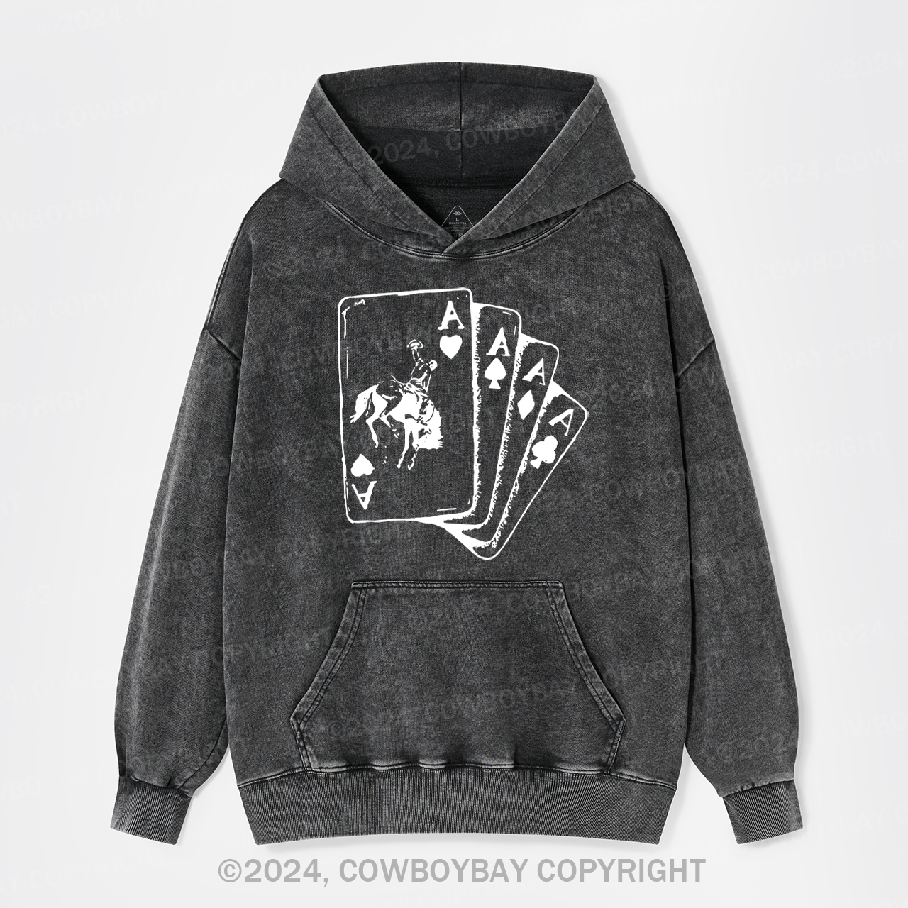 Ace  Cowboy Punchy  Garment-dye Hoodies